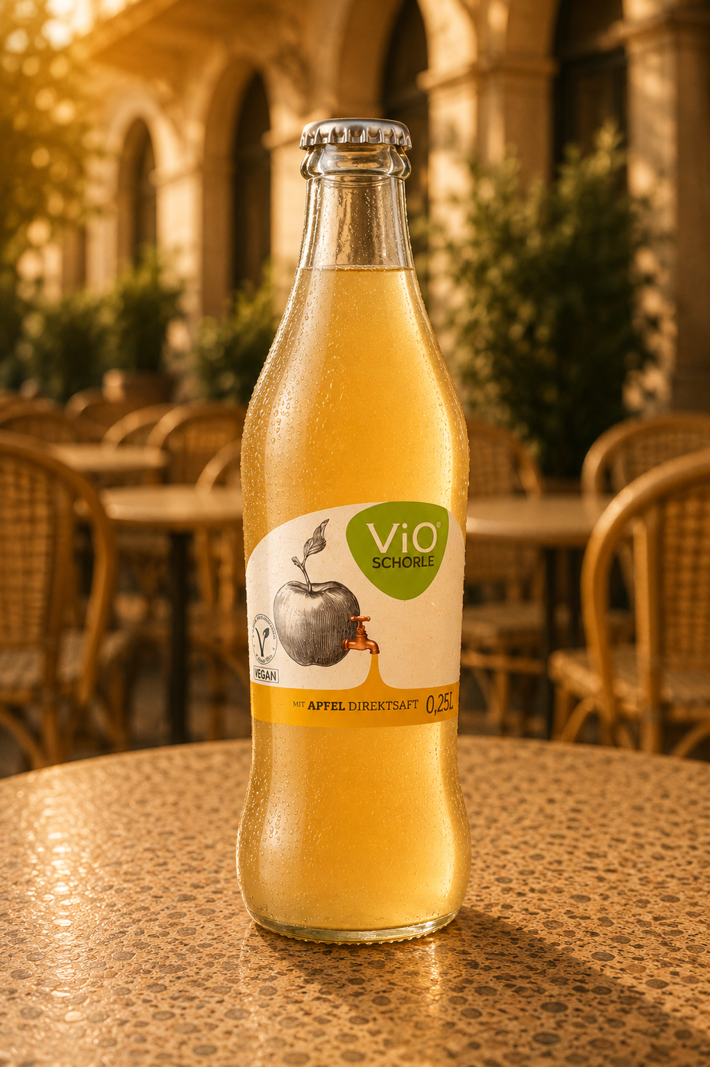 ViO Schorle Apfel (KI-generiert)