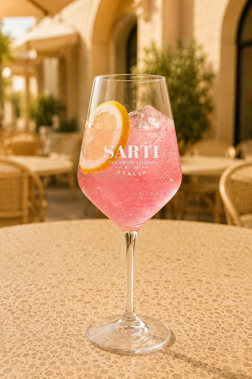 Sarti Spritz — Serviervorschlag (KI-generiert)