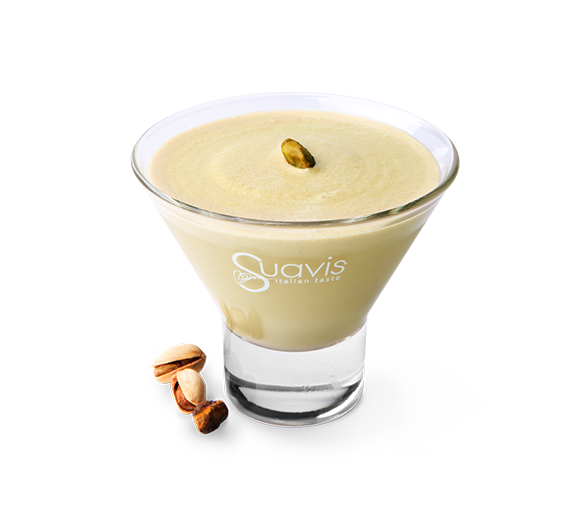 Creme Fredde Pistacchio – Eiskaffee-Creme (KI-generiert)